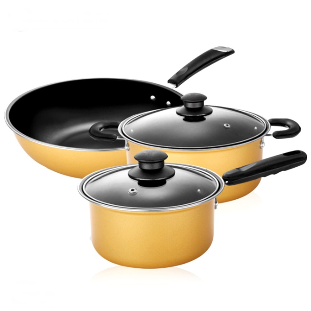 Nonstick Cookware Frying Pan Pot Induction Cookware 5pcs