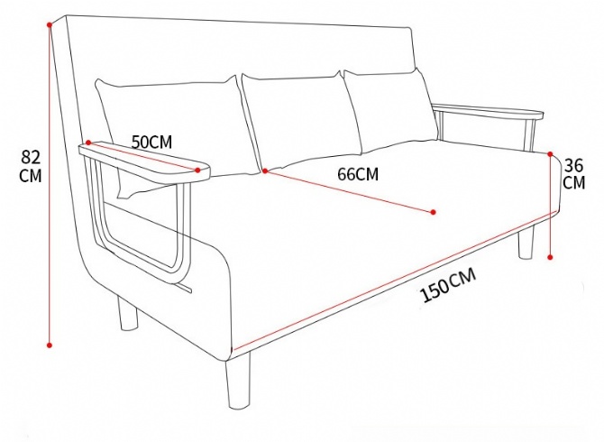 Nordic Design Simple Fabric Solid Woo End 6 2 2020 28 Pm Nordic Design Simple Fabric Solid Wood 3 Seater Sofa Bed 150cm Wide