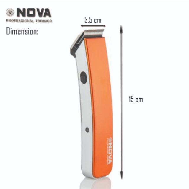 Nova NS216 Wireless Trimmer Shaver Clipper Rechargeable Hair Trimming