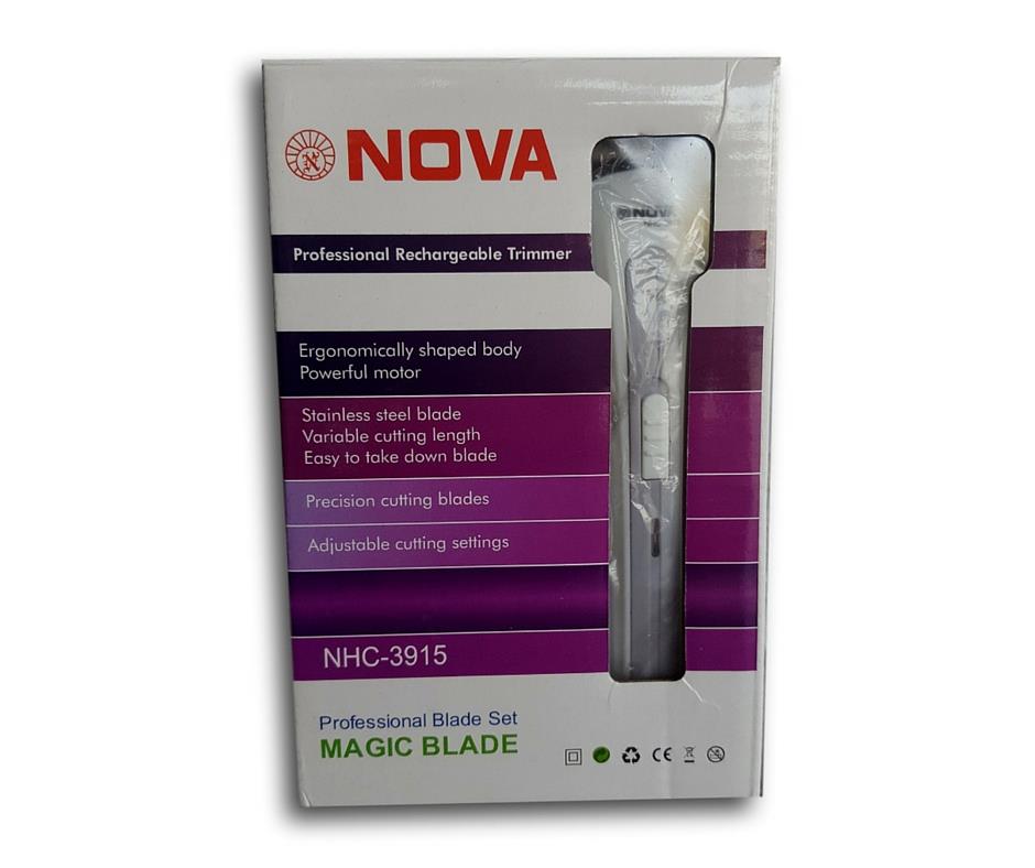 Nova Wireless Rechargeable Hair Cut Trimmer/Clipper/Cutter/Shaver