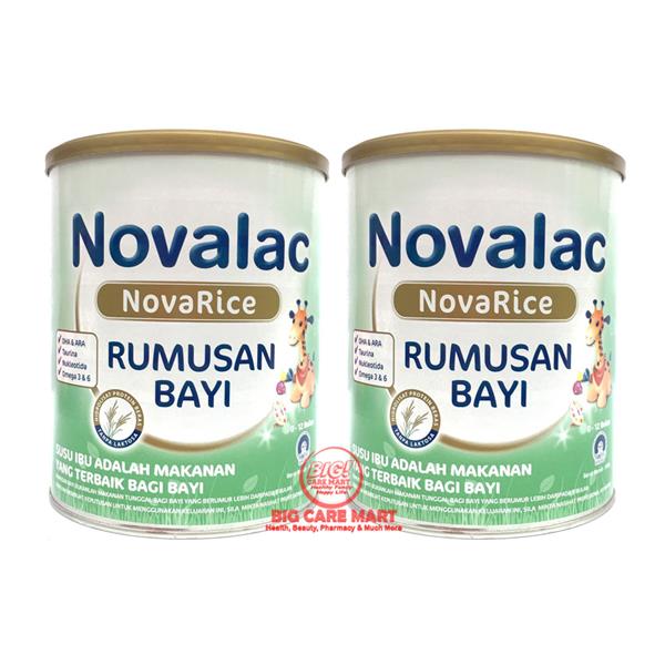 NOVALAC NOVARICE MILK 800G (for Cow Milk Allergy) X 2tins