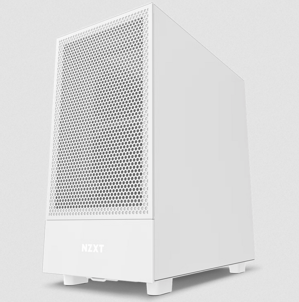 NZXT H5 FLOW MID-TOWER CASE - WHITE CC-H51FW-01