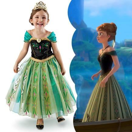 Anna coronation dress frozen image Anna coronation dress frozen image