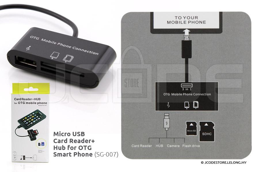 Offer! Micro USB Card Reader + Hub (end 5/31/2020 12:00 AM)