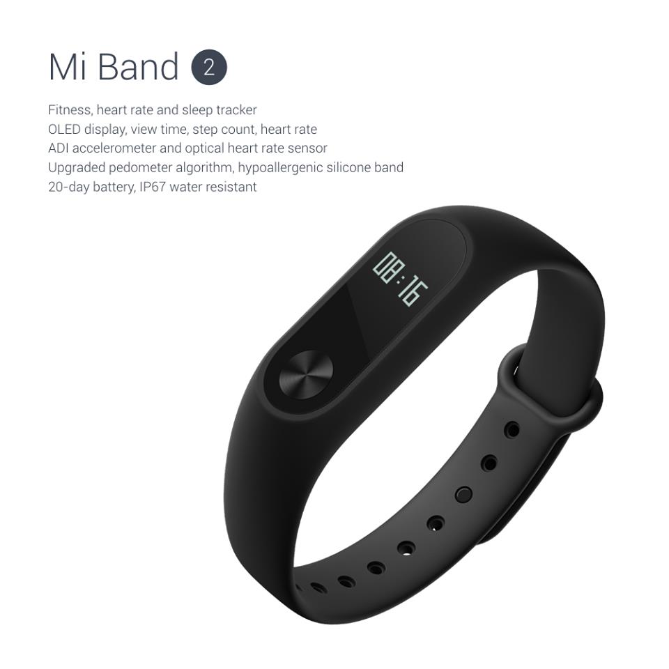 [Offical Xiaomi Malaysia] Xiao Mi Mi Band 2 Watch - OLED Display