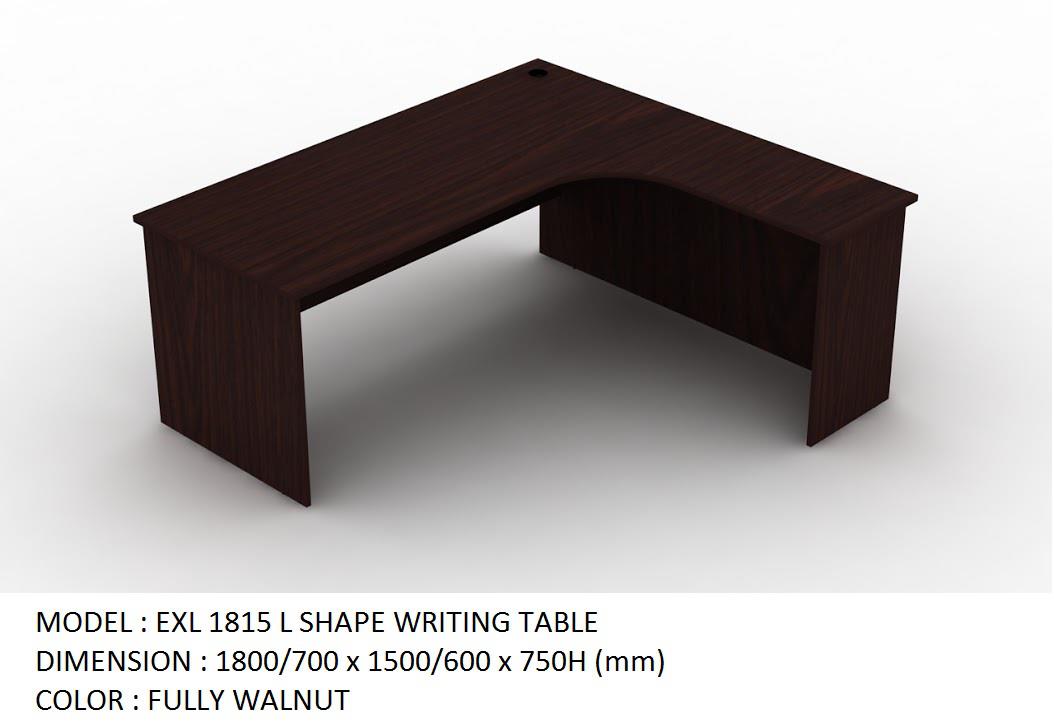 Office L Shape Writing Table 1800 70 End 4 12 2019 3 15 Pm Office L Shape Writing Table 1800 700 X 1500 600 750 H
