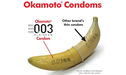 OKAMOTO 003 PLATINUM ULTRA THIN CONDOM 10's  FROM JAPAN