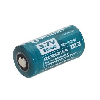 Olight RCR123 RCR123A 16340 Lithium-ion 650mAh Rechargeable Battery