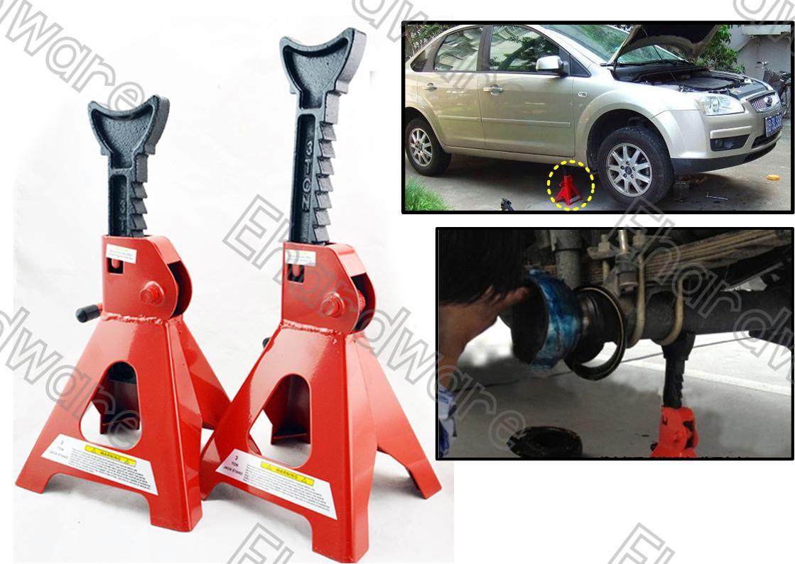 car jack and stands