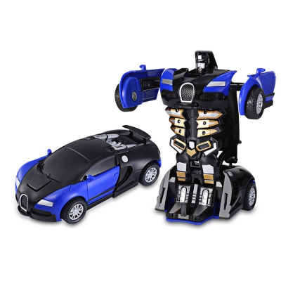 robot deformed car