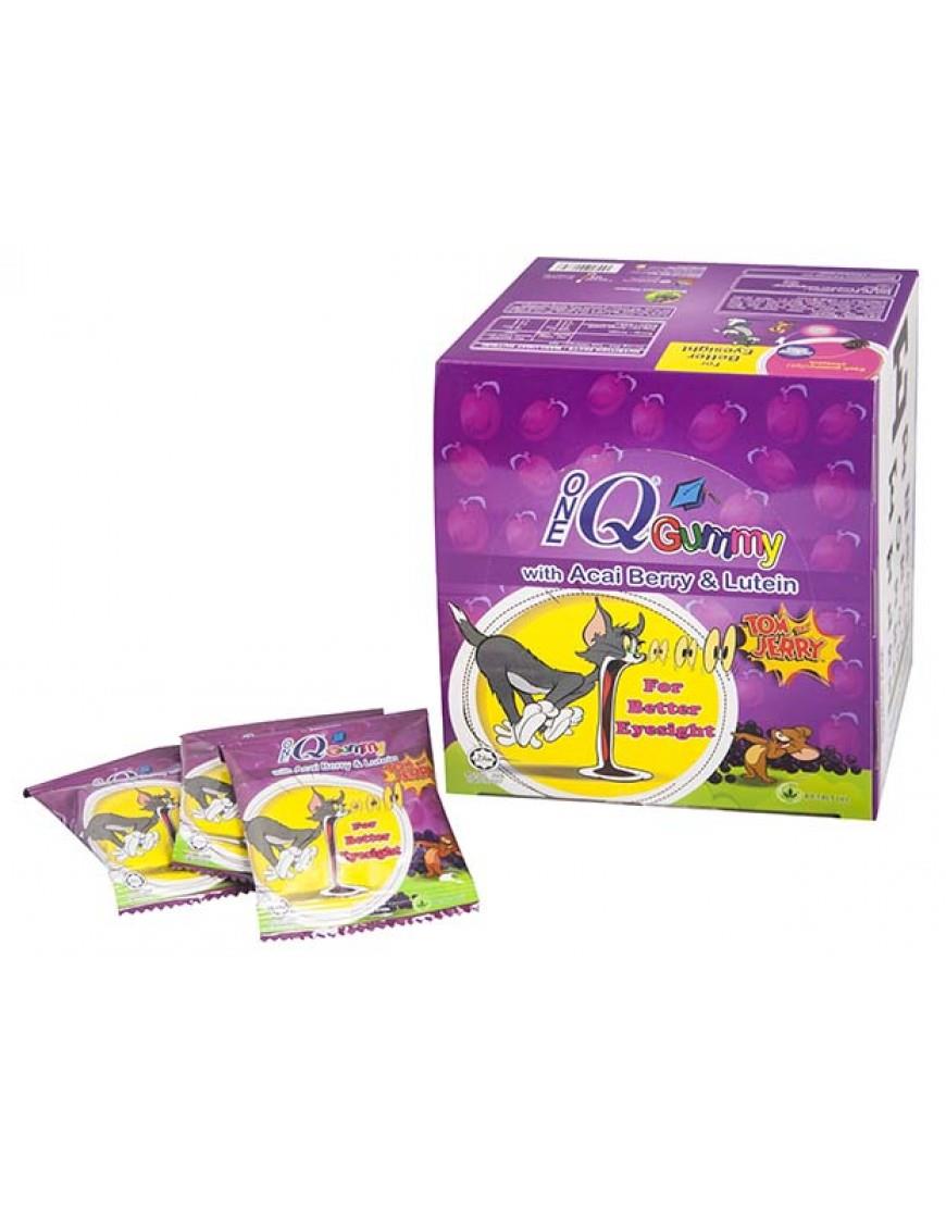 OneQ Gummy Acai Berry & Lutein Kids Eye Vitamin 24packs