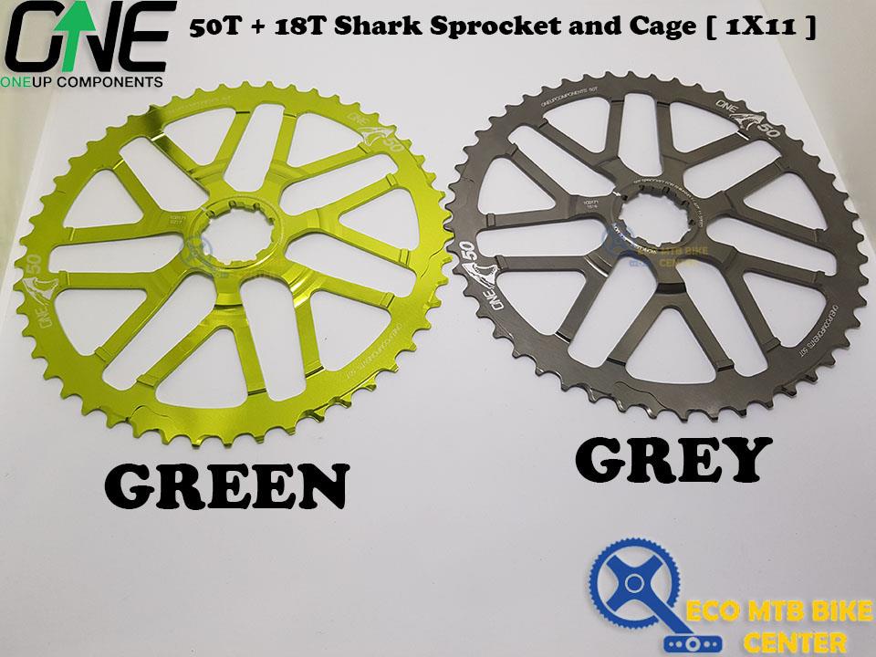 ONEUP COMPONENTS 50T + 18T Shark Sprocket and Cage [ 1X11 ]