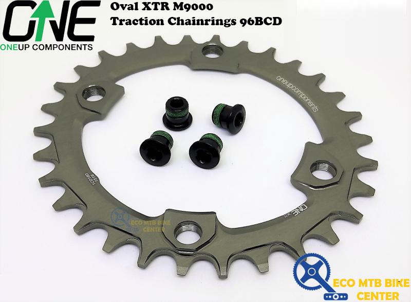 ONEUP COMPONENTS Oval XTR M9000 Traction Chainrings 96BCD