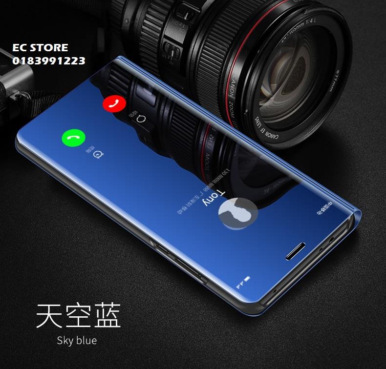 Oppo F7 Mirror Clear View Flip Case end 6\/6\/2019 11:15 PM