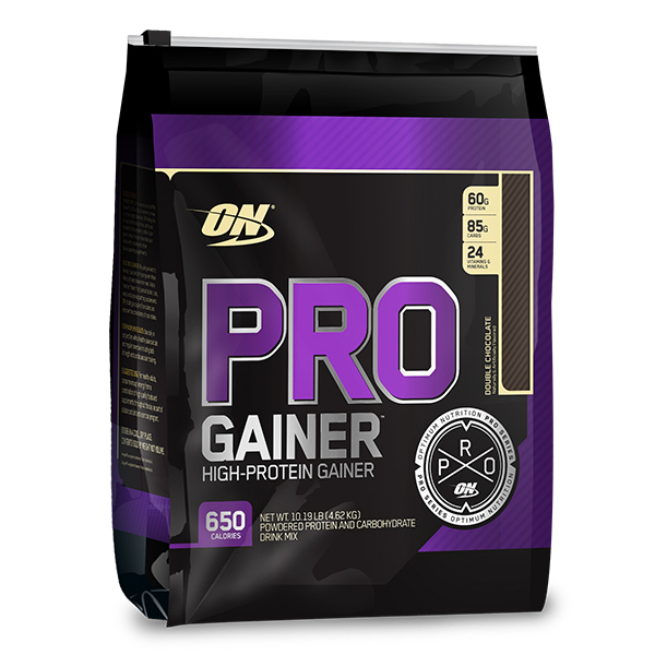 Optimum Nutrition Pro Gainer, Double Chocolate, 10.16lbs
