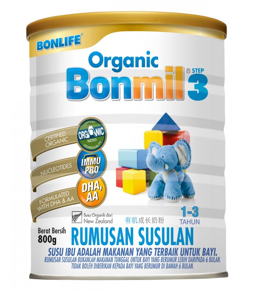 Organic Bonmil Step3-800g (Kid's Formula)