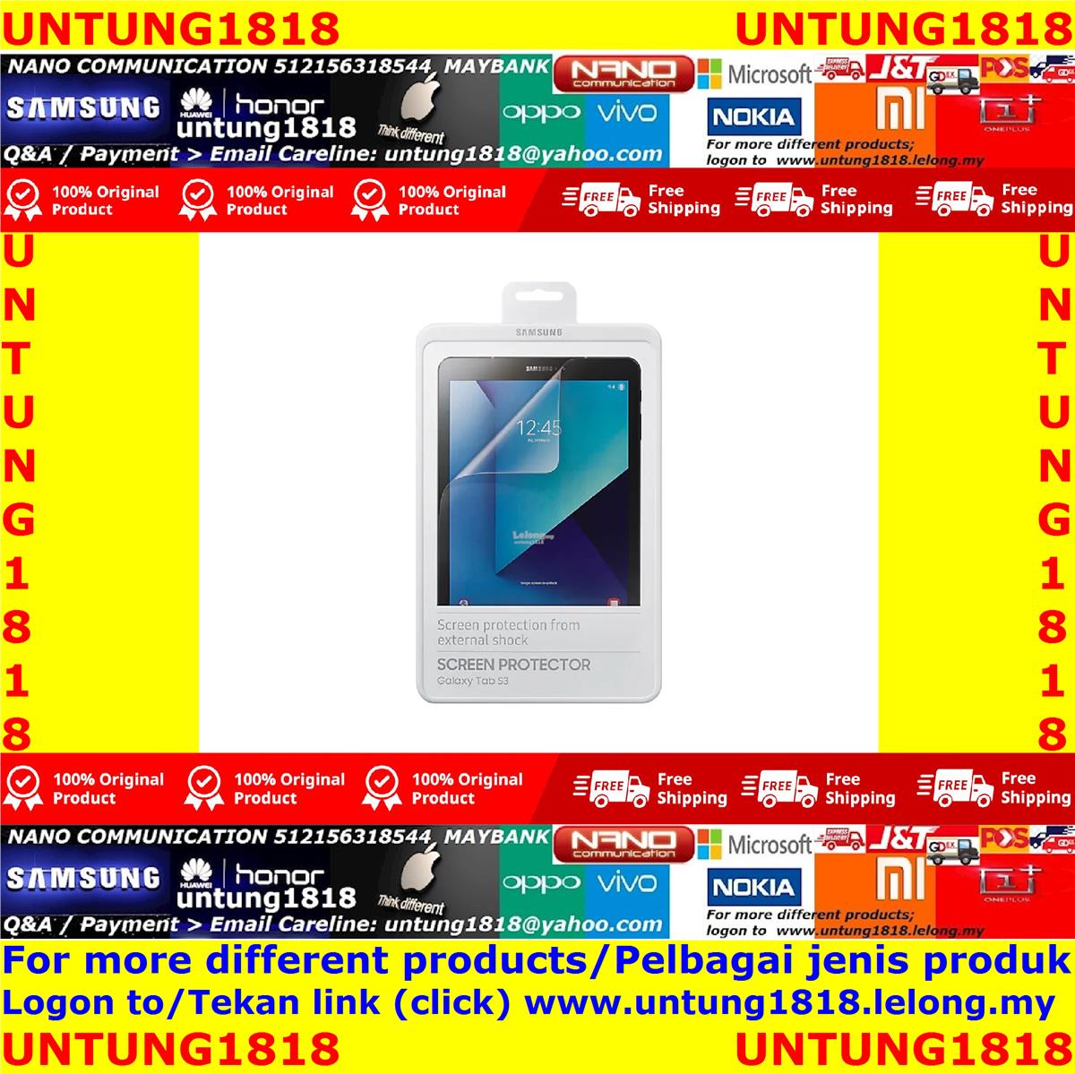 Ori M'sia Samsung.Samsung Galaxy Tab S3 9.7 More Accessories Choice***