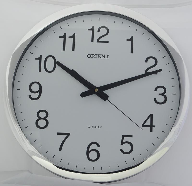 Orient 16 Quartz Wall Clock Od046 Cs W