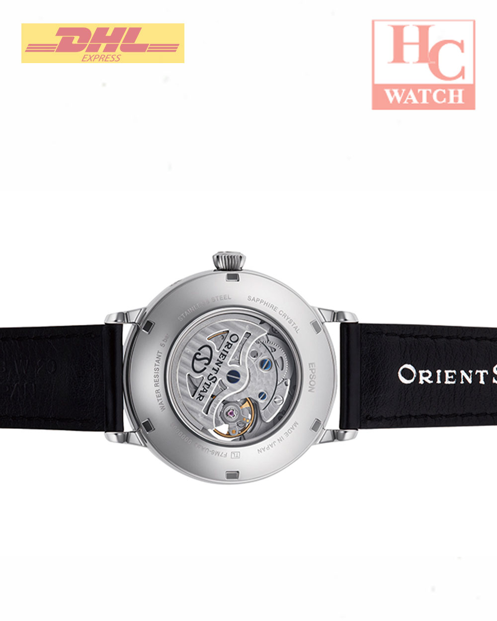 ORIENT STAR RE-AY0107N Moon Phase Classic Cordovan Strap Automatic
