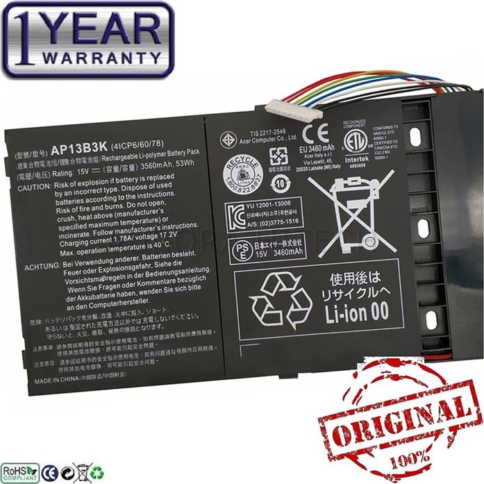 Original Acer R7-572 R7-572G V5-452G V5-452P V5-452PG Laptop Battery 