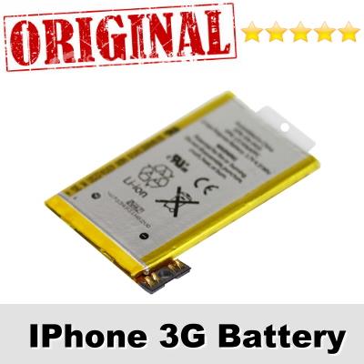 Original Apple iPhone 3G Battery 3.7V Li-Ion 1600mAh 1 Year Warranty