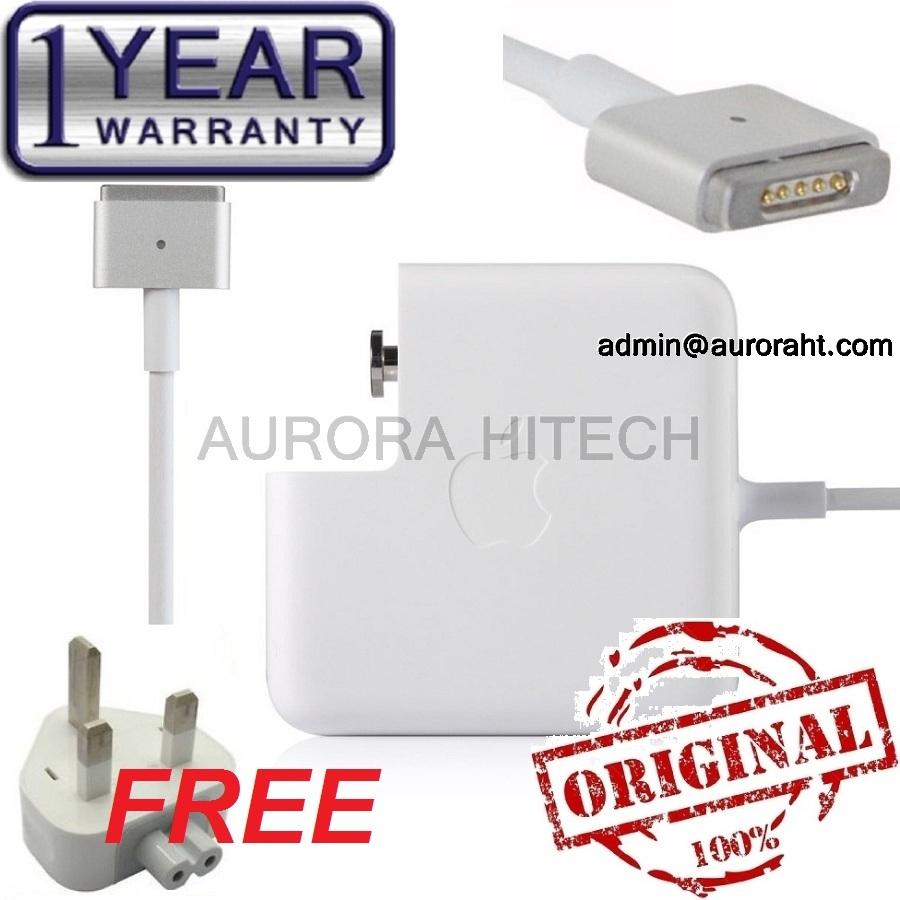 Original Apple Macbook 20V 4.25A 85W Magsafe 2 2014 AC Adapter Charger