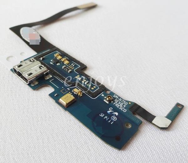 ORIGINAL Charging USB Port Ribbon Samsung Note 3 Neo N7505 N7500 ~MIC