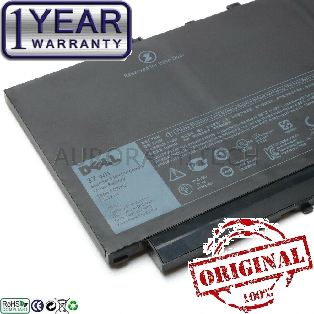 Original Dell Latitude E7270 E7470 579TY 0579TY F1KTM Laptop Battery