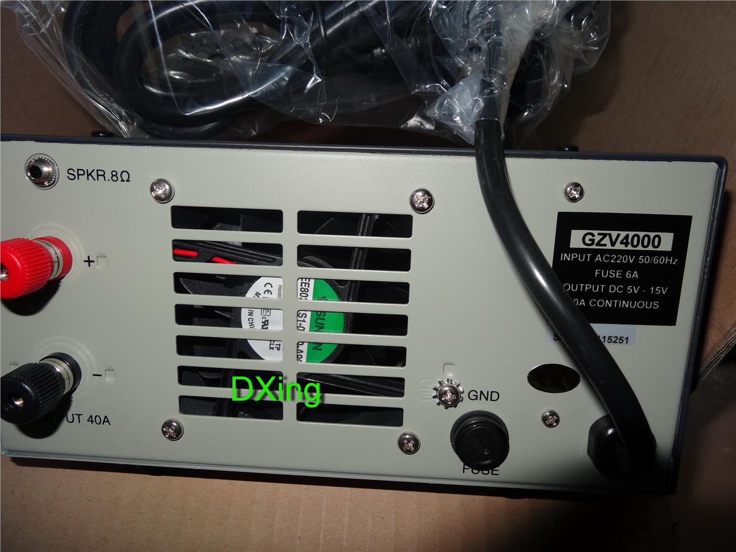 DIAMOND GZV4000 Power Supply Variable 5V-15VDC 40A