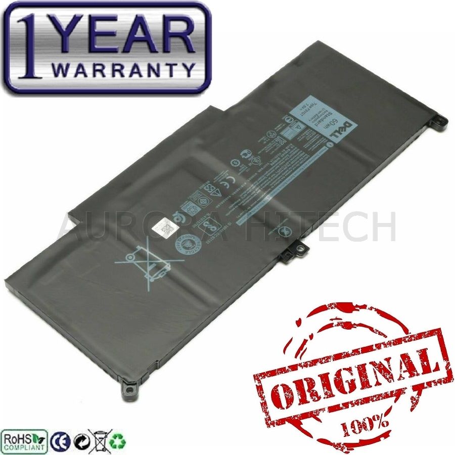 Original Genuine Dell Latitude E7290 E7390 E7490 F3YGT Laptop Battery
