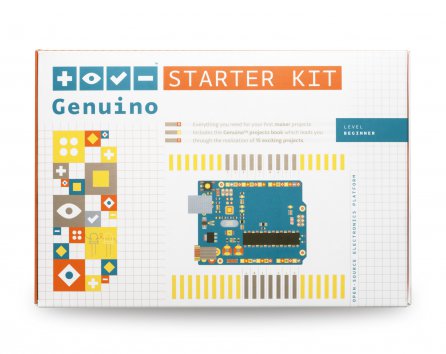 Original Genuino Starter Kit [English] (Arduino Starter Kit Only in US