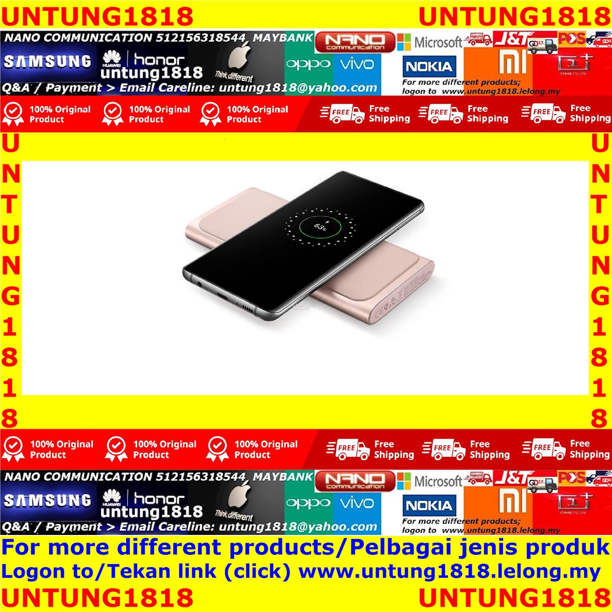 Original Malaysia.Samsung Galaxy S10+ S10 S10e Wireless Battery Pack