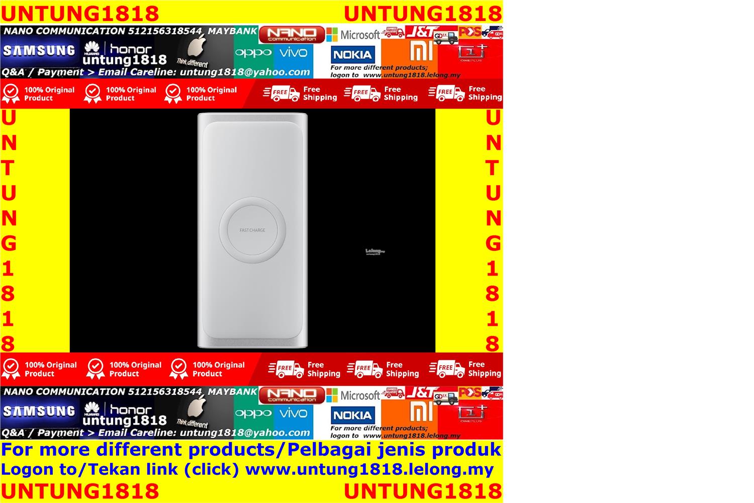 Original Malaysia.Samsung Galaxy S10+ S10 S10e Wireless Battery Pack