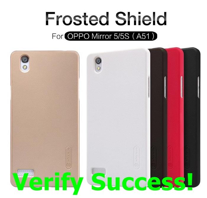 ORIGINAL Nillkin Frosted Shield Matte case Cover Oppo Mirror 5 5S /A51