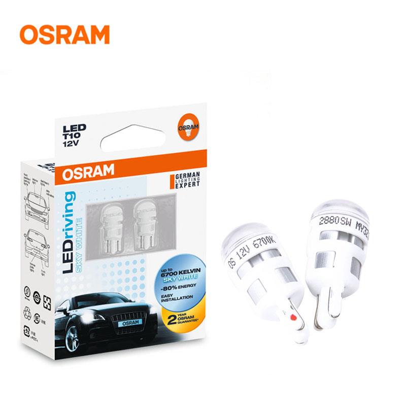 ORIGINAL Osram T10 W5W Cool White LED 4090 6000K 6700K 12V