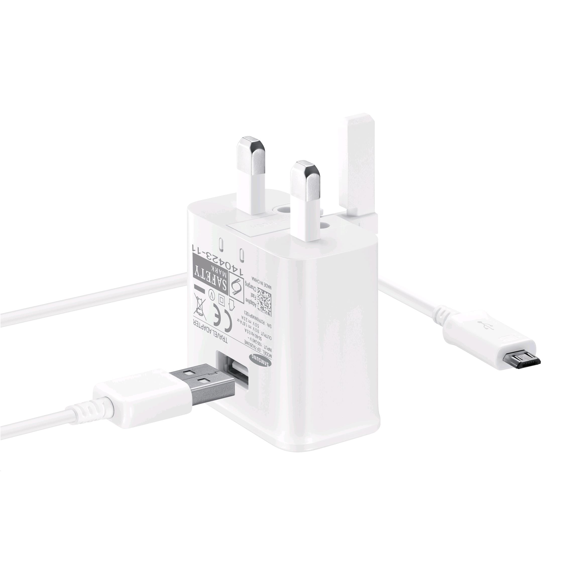 Original Samsung Galaxy S6 7 Edge Note 4 5 7 9V Fast Charger Adapter 