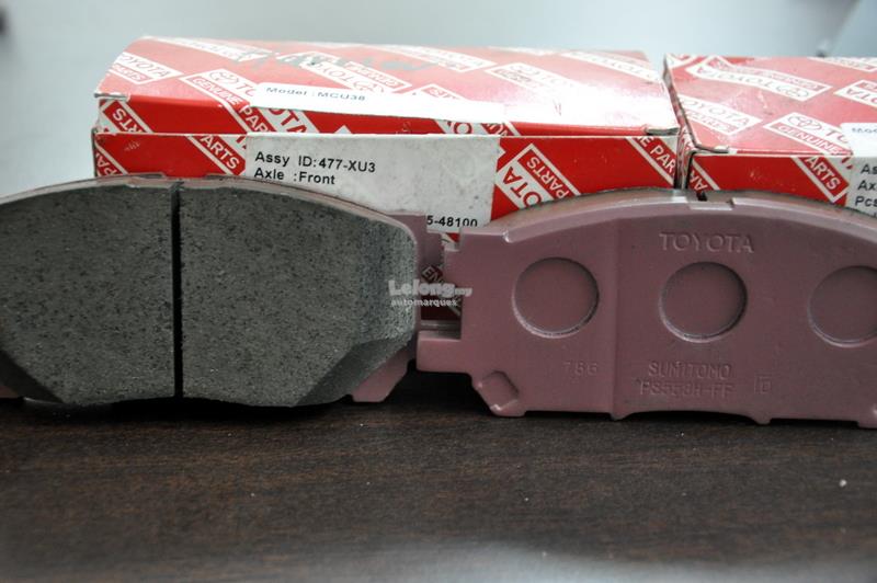 Toyota Brake Pads >> Original Toyota Brake Pad Front Harrier Acu30 2003 2008 Toyota Brake Pads >> Original Toyota Brake Pad Front Harrier Acu30 2003 2008