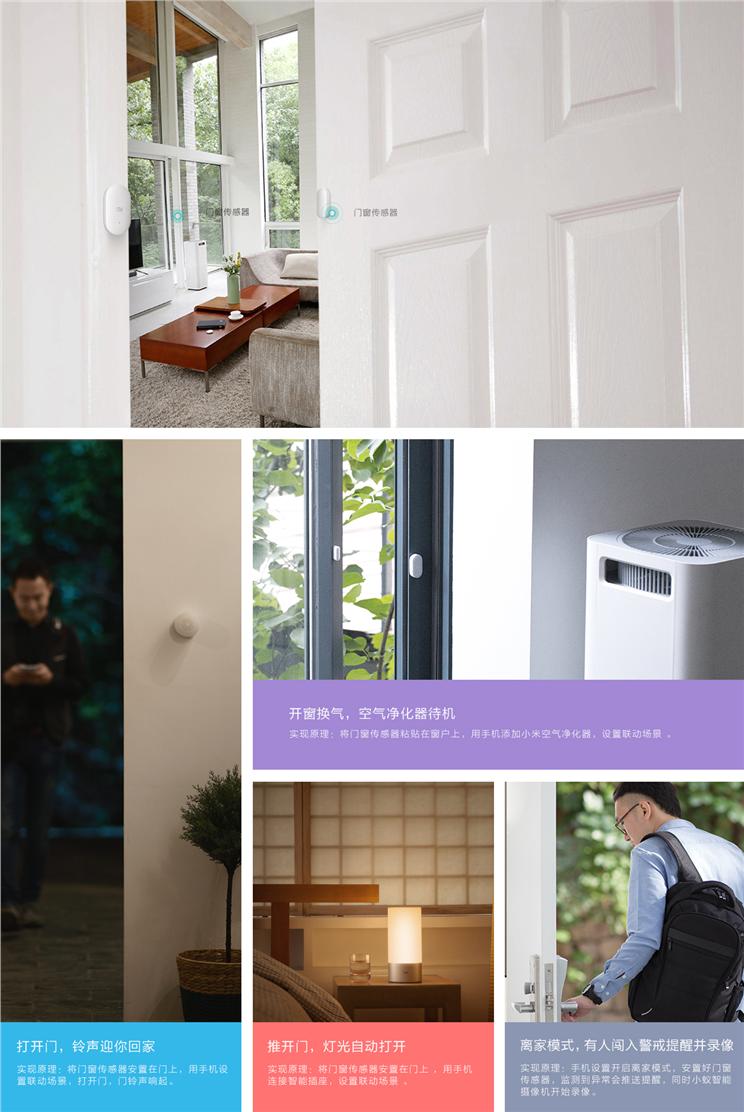 Original XIAOMI MI Smart Home Security Door Sensor 100%Genuine