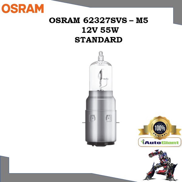 OSRAM 62327SVS - M5 12V 35/35W SILVER STAR LAMPU DEPAN VESPA