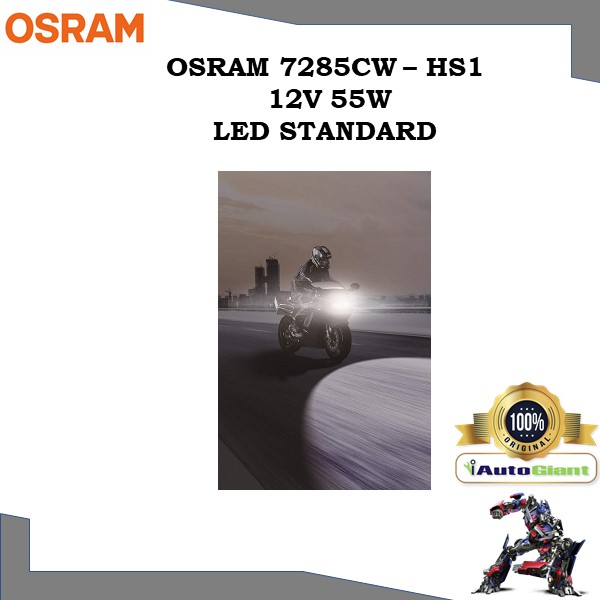 OSRAM 7285CW - HS1 12V 5/5.5W LED LAMPU DEPAN MOTOR