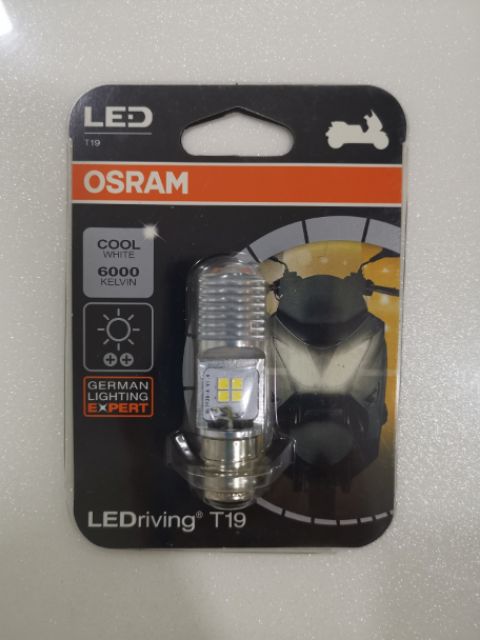 OSRAM T19 LED BULB for Motorcycle LC135/ EX5/ Dash V1/ Wave/ SRL110