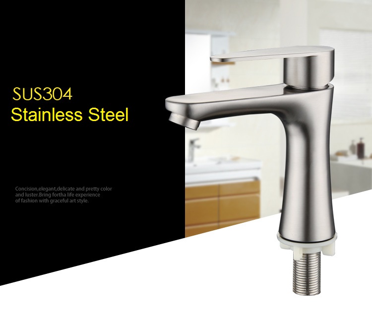OSUKI 304 Stainless Steel Basin Tap Classic