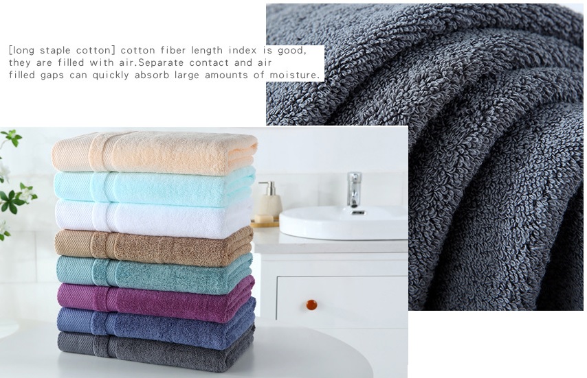 OSUKI Big Bath Towel 100% Cotton (3 in 1) Purple