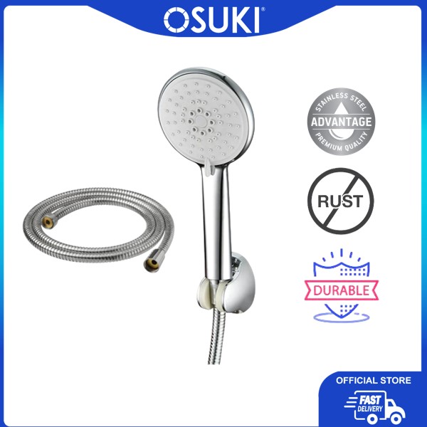 OSUKI Cabana 3 Function Hand Shower Head High Pressure CHS3230