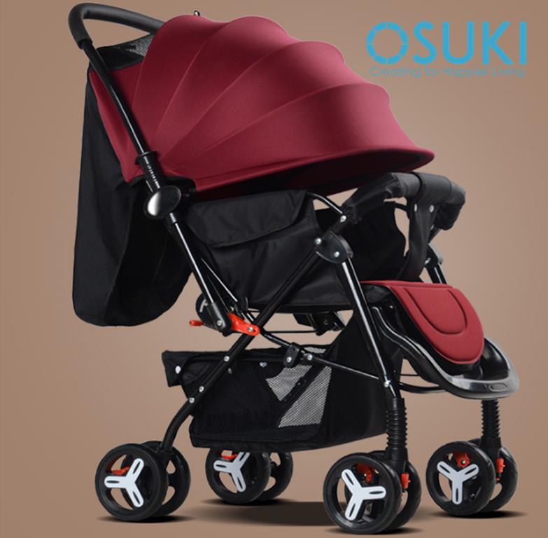 front and back facing stroller