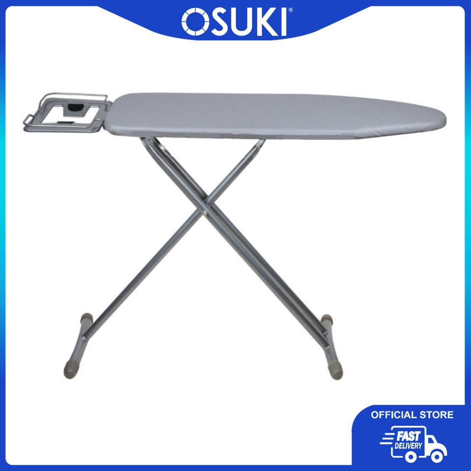 OSUKI Japan Quality Foldable Ironing Board (Grey)