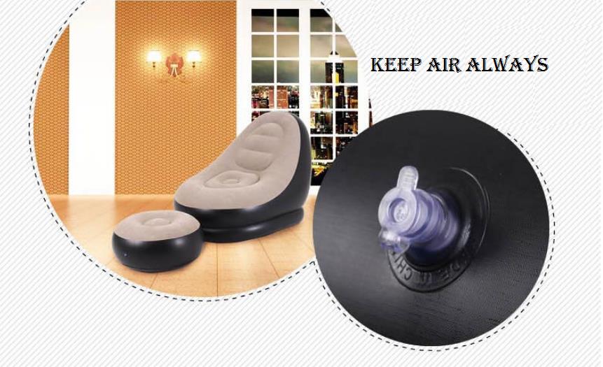 OSUKI Japan Quality Inflatable Air Sofa Set (Free Air Pump)