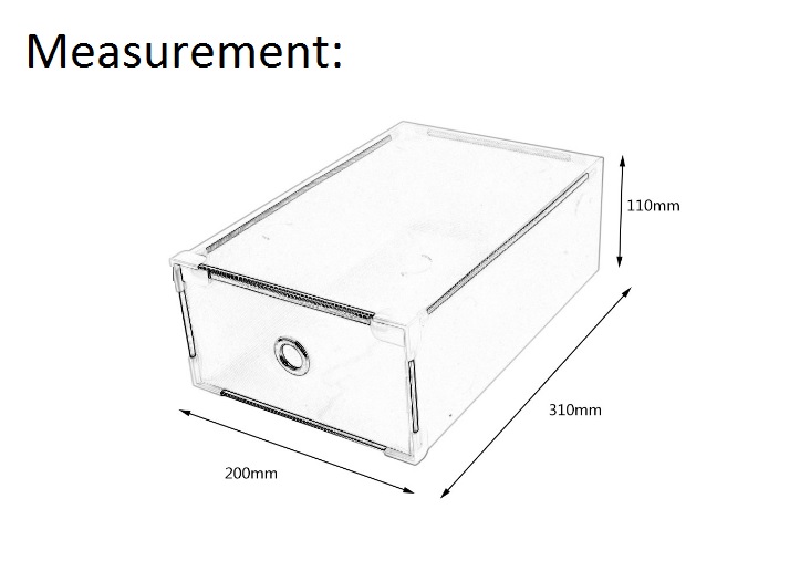 OSUKI Transparent Storage 16 Box Drawer Type Shoe Rack (8-Blue  &amp; 8-Pur