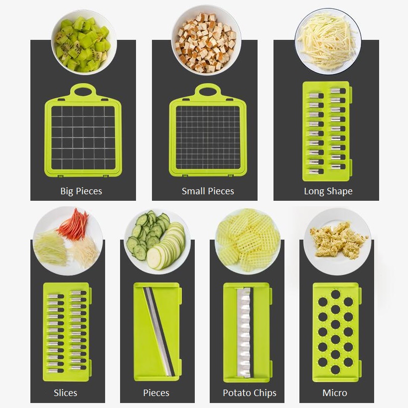OSUKI Vegetable Cutter Set (12 In 1)