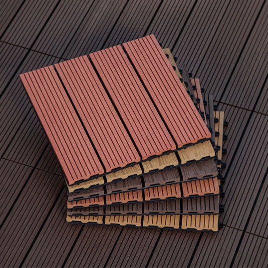 OSUKI Wood Floor Mat 30 x 30cm Synthetic